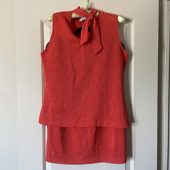 💚 SOLD 💚 Orange 70s Co-Ord - Picture 1 of 4